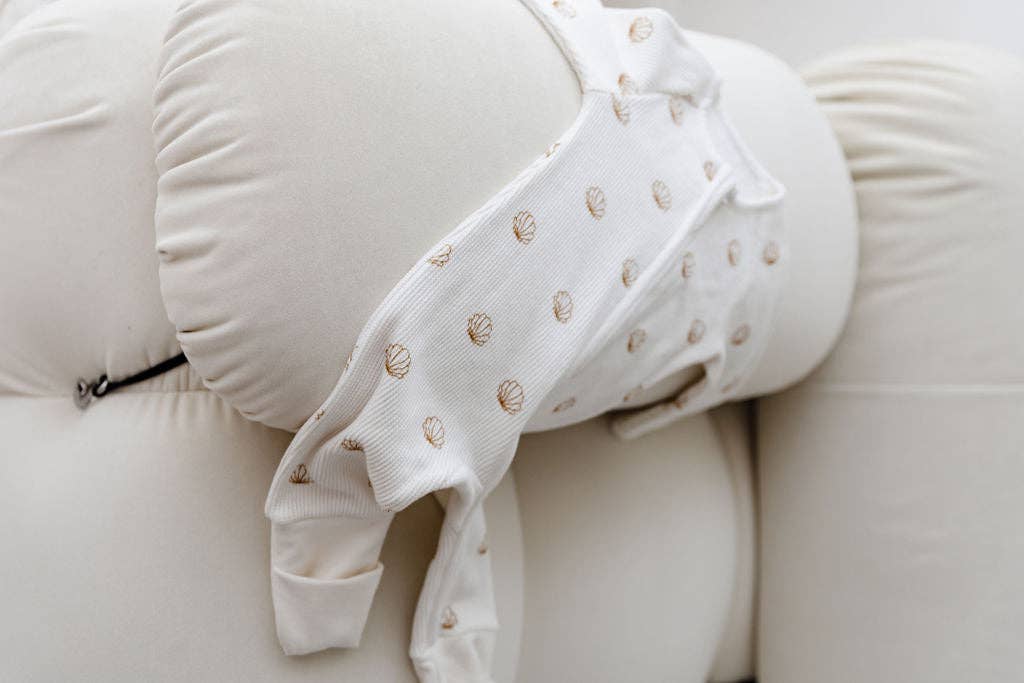 Shell Waffle Zip Suit