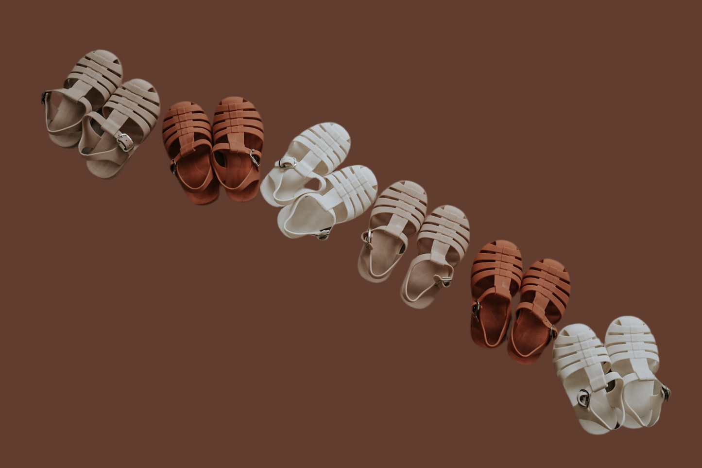 Jelly sandals cloud