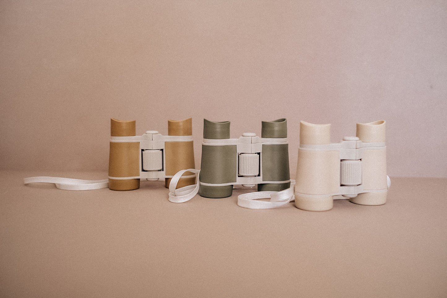 Outdoor adventure mini binoculars _ natural