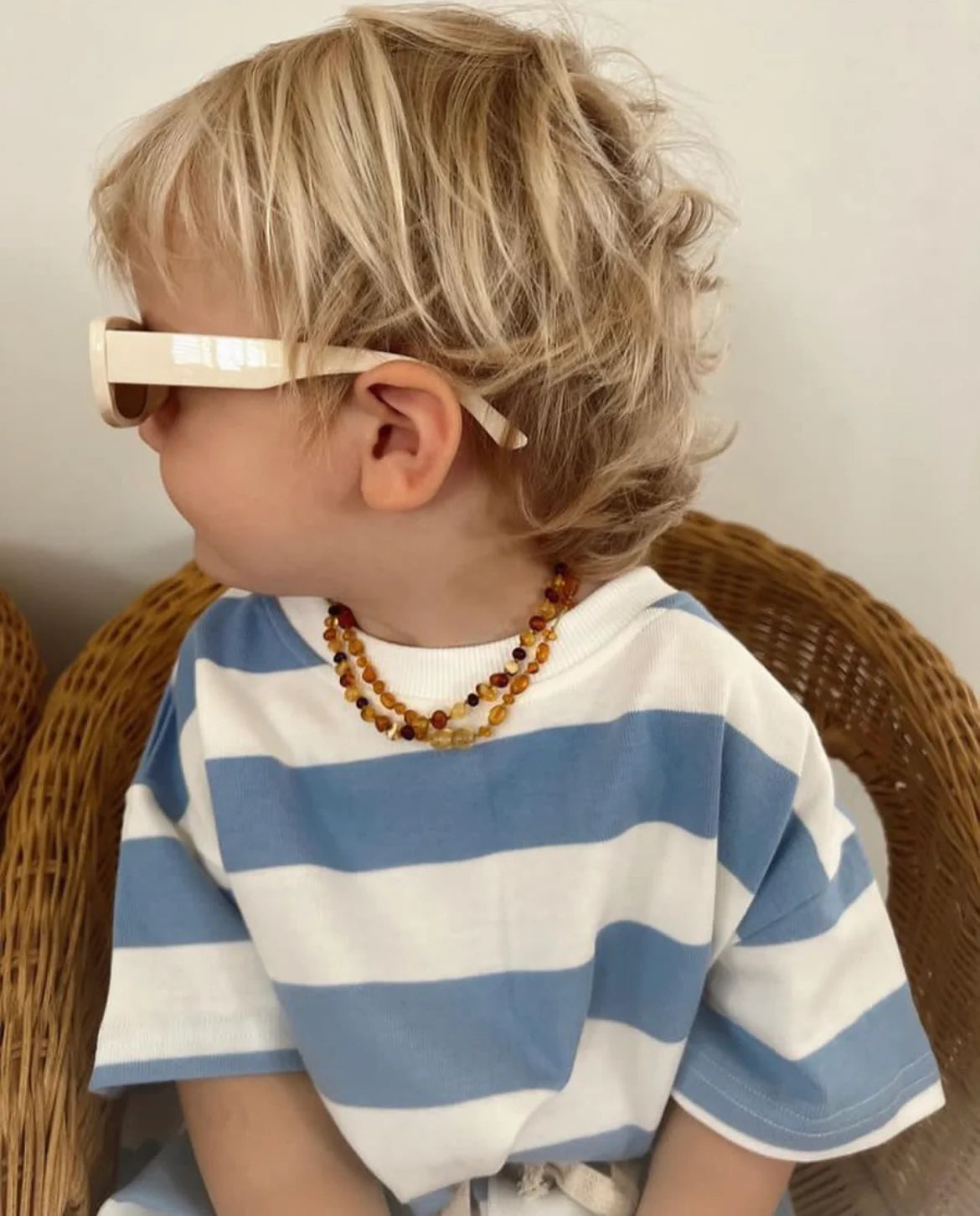 Mirtillo Stripe Set - Blueberry