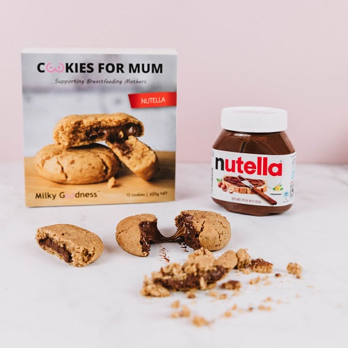 Nutella Lactation Cookies by Milky Goodness