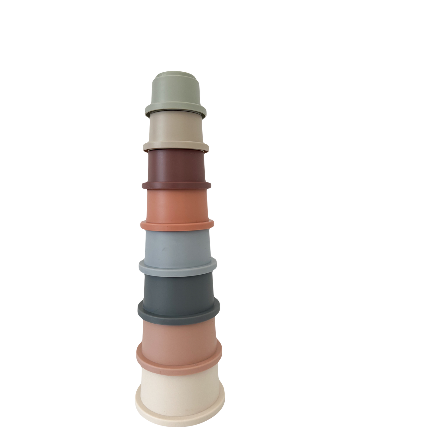 Set of 8 stacking cups