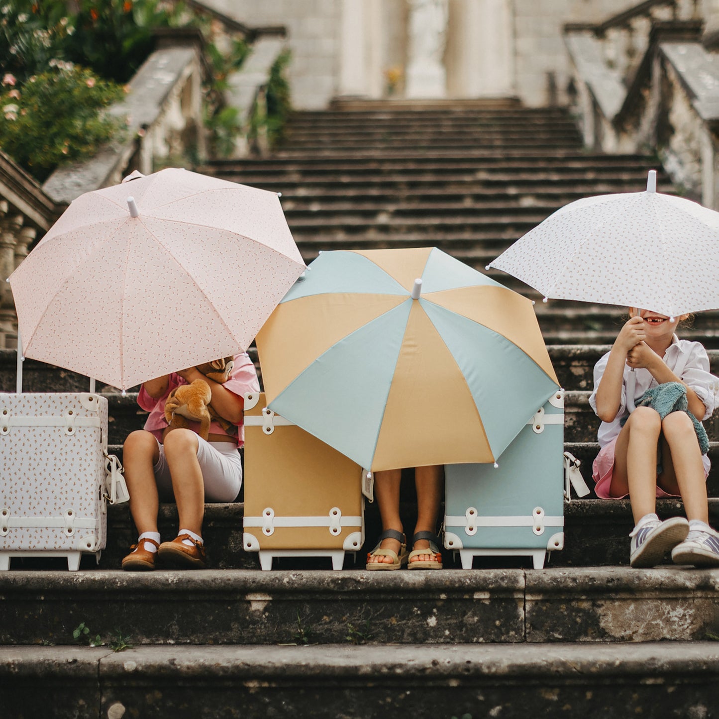 See-Ya Umbrella - Pink Daisies