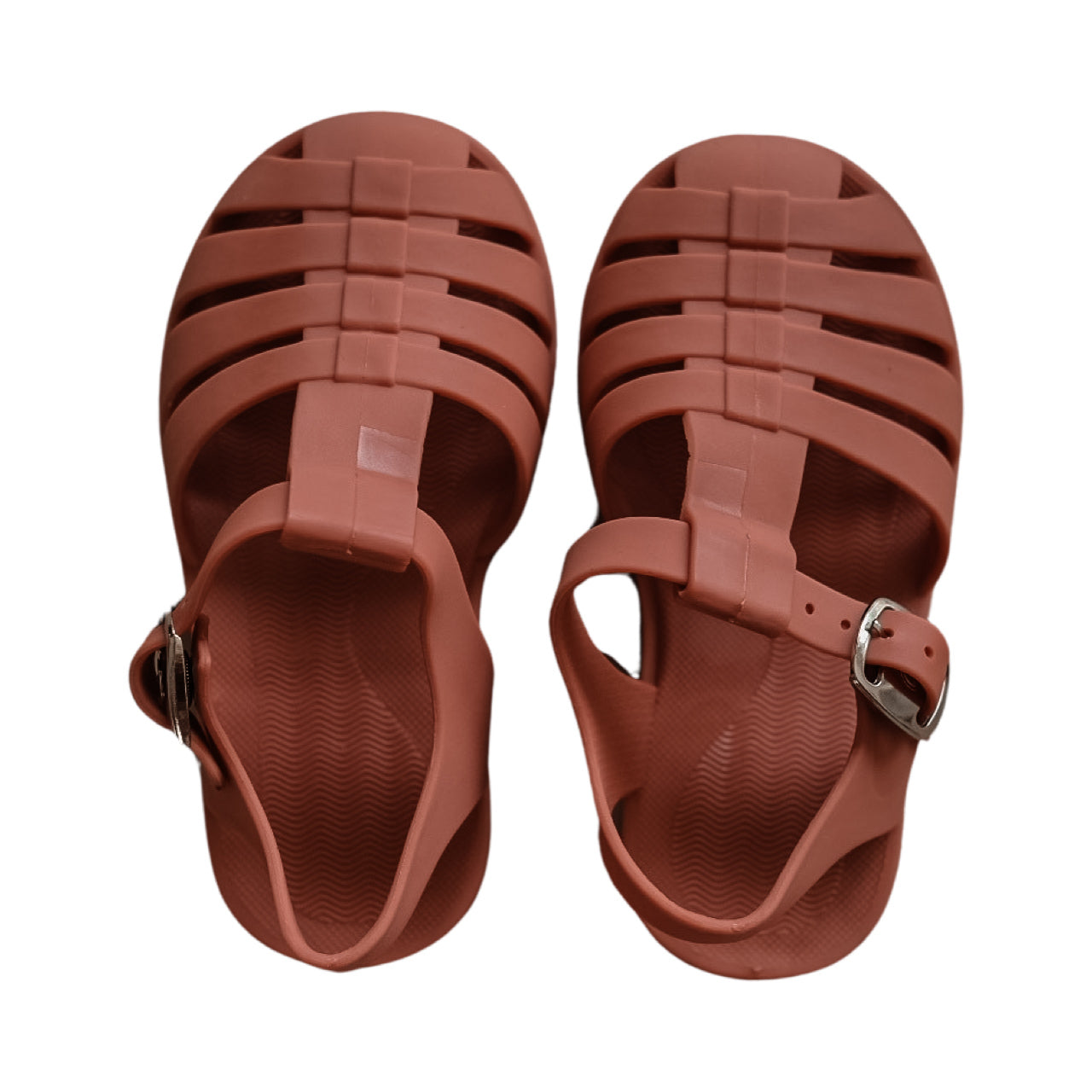 Jelly sandals Terracotta