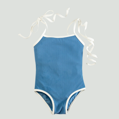 Ribbed one piece bathing suit shop
