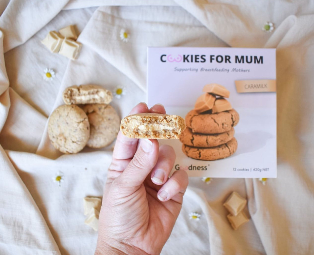 Caramilk Lactation Cookies by Milky Goodness