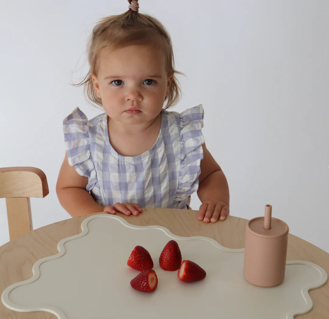 Wiggly Placemat Crème