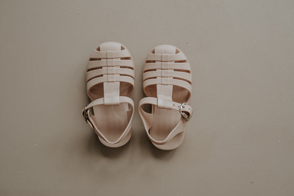 Jelly sandals dusty pink