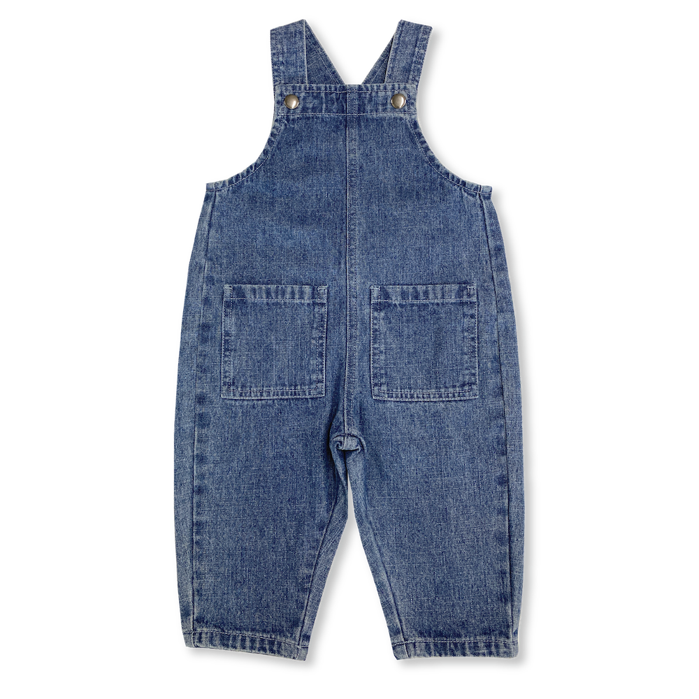 Everyday Hemp Denim Overalls