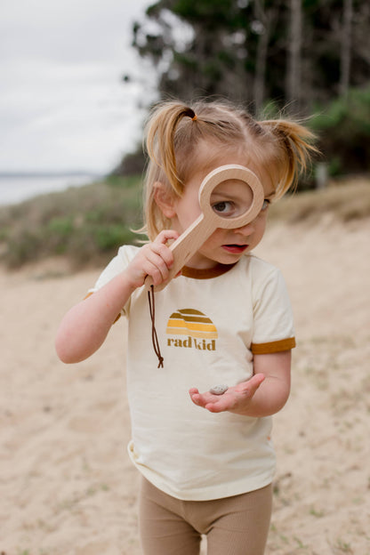 Wooden Magnifying Glass