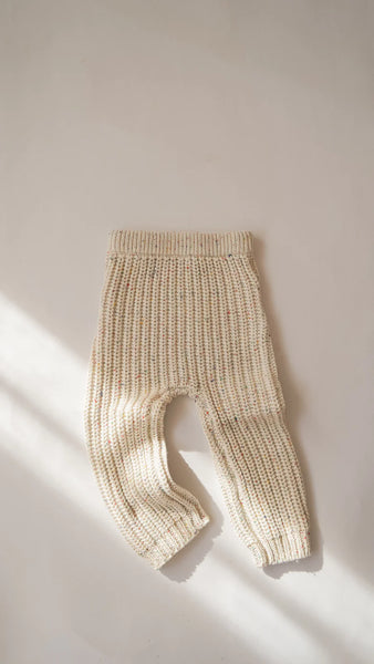 Chunky knitted Legging | Sprinkle Cotton