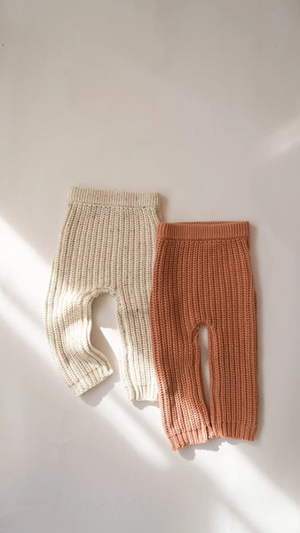 Chunky knitted Legging | Sprinkle Cotton