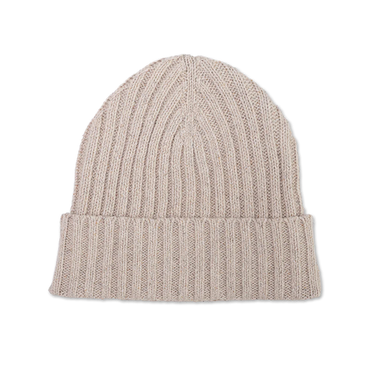 SPECKLED HEMP PIXIE BEANIE - PEBBLE