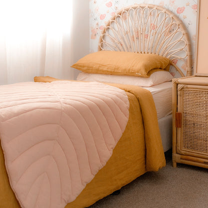 Leaf Cotton Playmat - Blossom