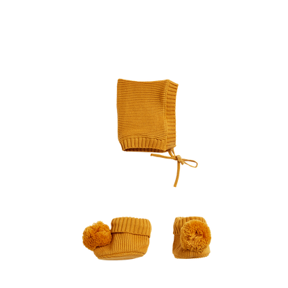 Dinkum doll knit set honey
