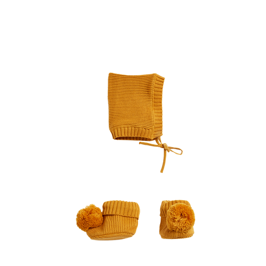 Dinkum doll knit set honey