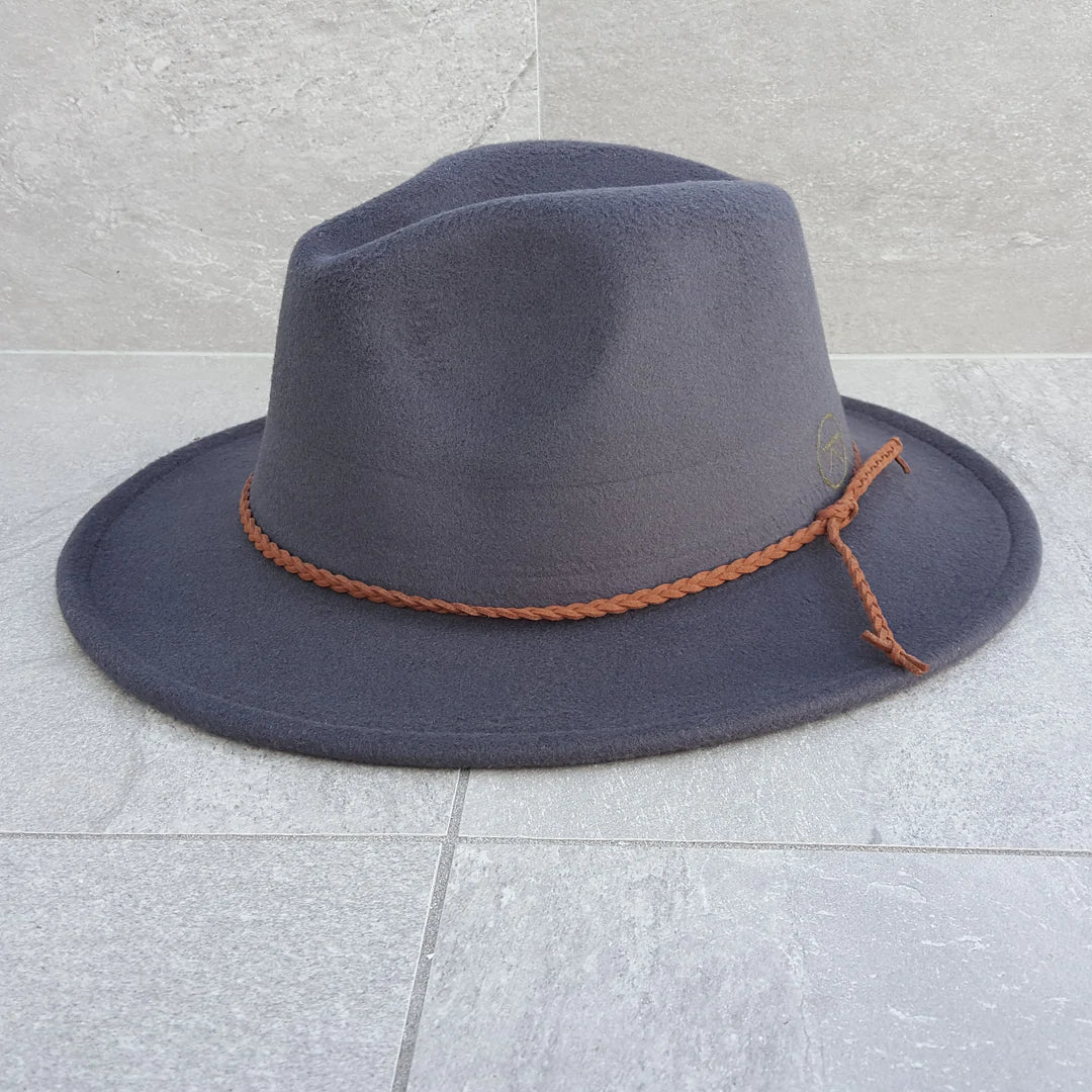 Fedora- Dark grey