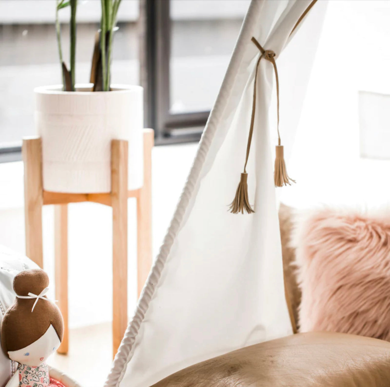 Kids Teepee Tent | Leatherette