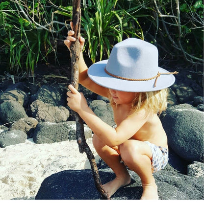 'FINGAL BEACH' Fedora - Grey