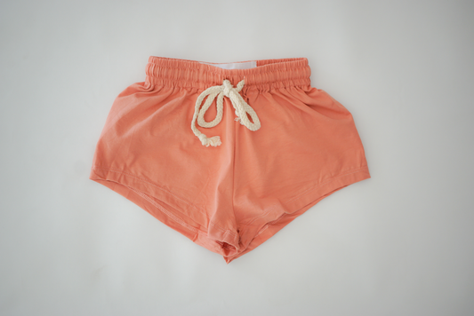 Staple short - terracotta