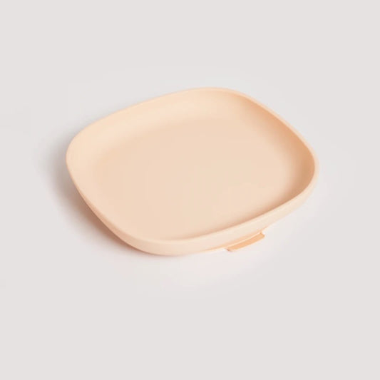 Silicon suction plate - ivory