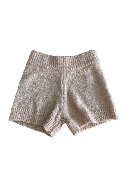 Combed cotton shorts | Bone