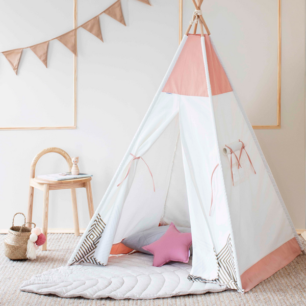 Leaf Cotton Playmat - Oat