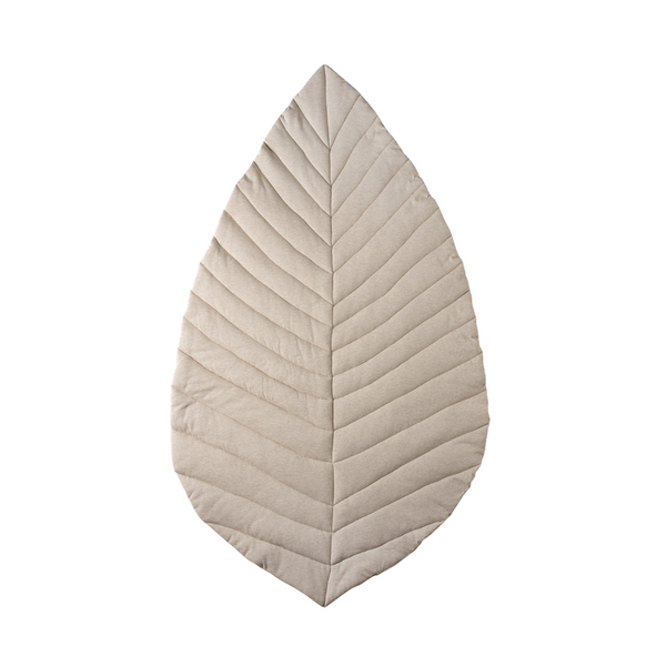 Leaf Cotton Playmat - Oat