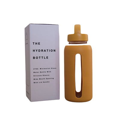 The Hydration bottle -Mustard