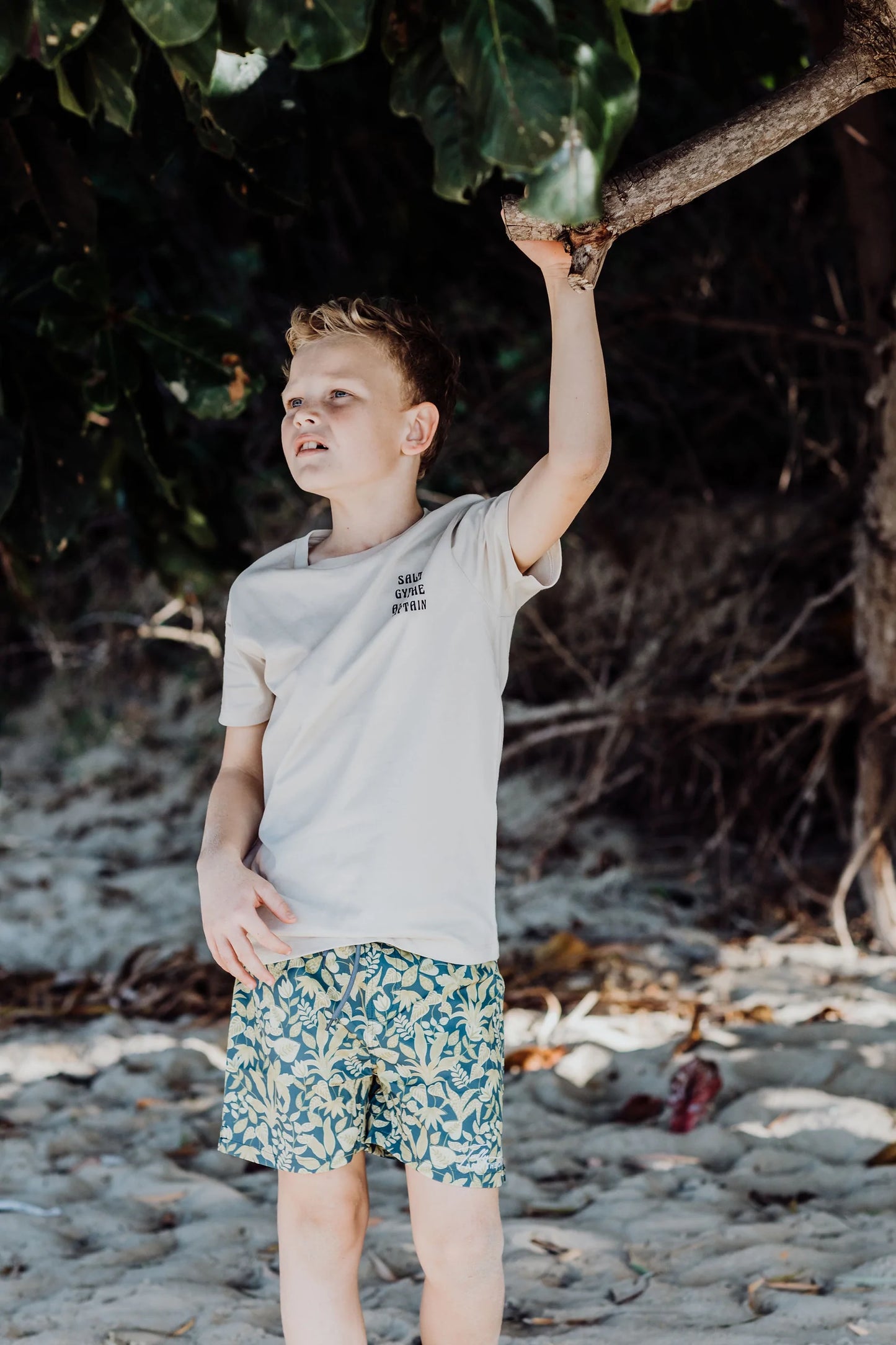 BROCKIE BOARDIES ~ jungle palms for the dudes