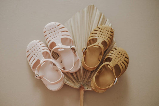 Jelly sandals - blush